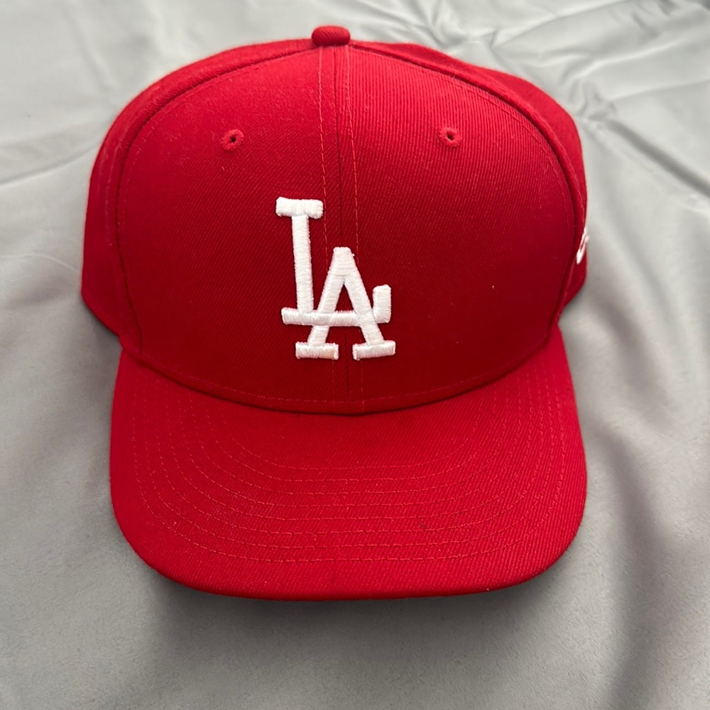 Red LA 59Fifty Hat
